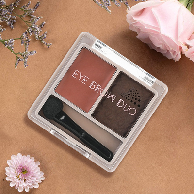 Y7298 &nbsp;eye brow duo OEM high quality brow styler eyebrow pencil & powder duo natural eyebrow powder