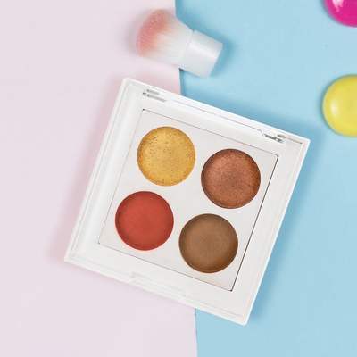 Y2474B eye shadow oem makeup waterproof Long Lasting shining eye shadow palette